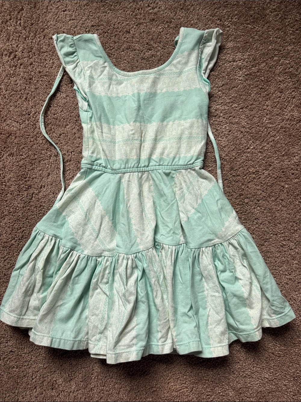 Well Dressed Wolf - Omi Jo - Mint Green Tiered Ruffle Dress